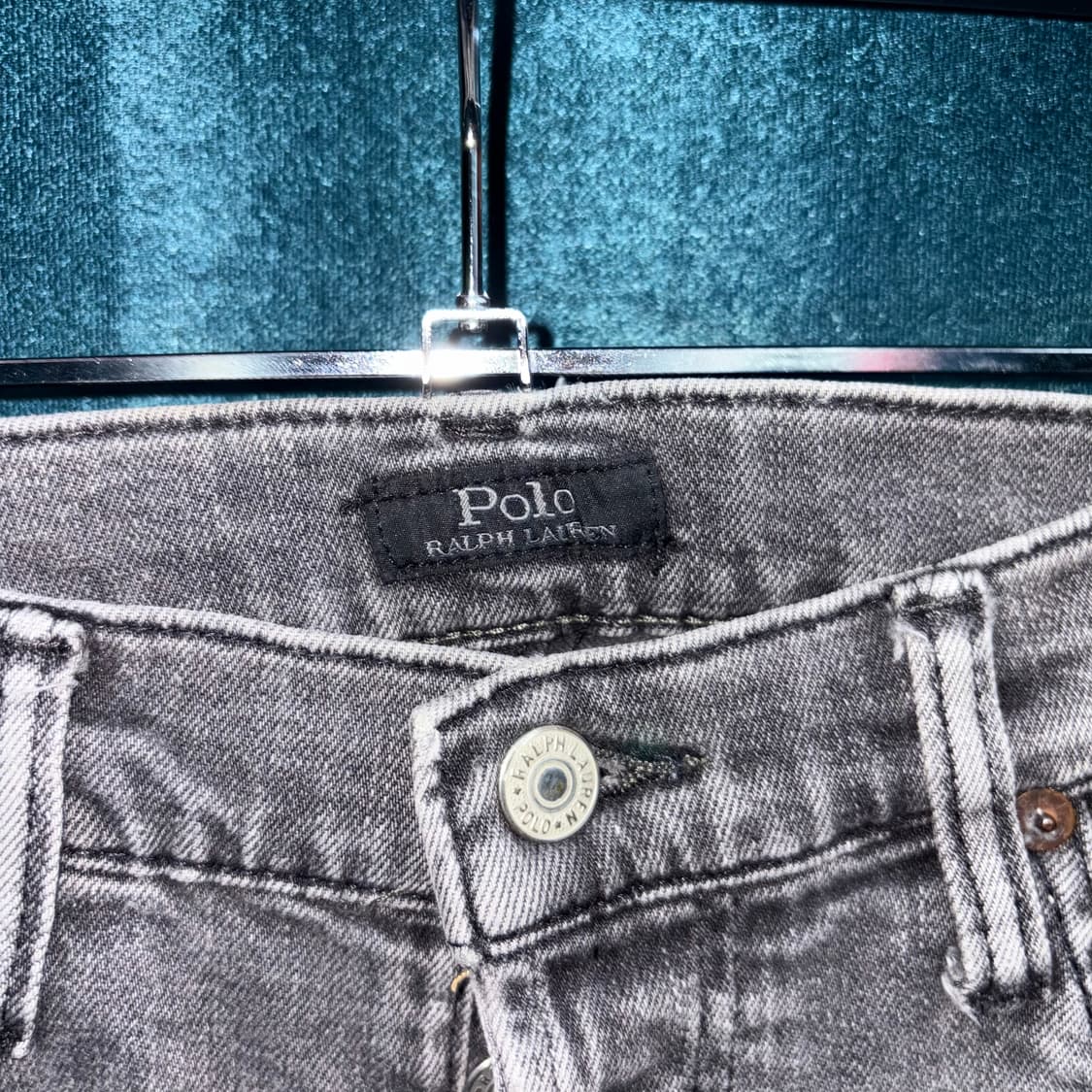(32) 폴로랄프로렌 레귤러 핏 그레이 데님 팬츠 상품이미지5