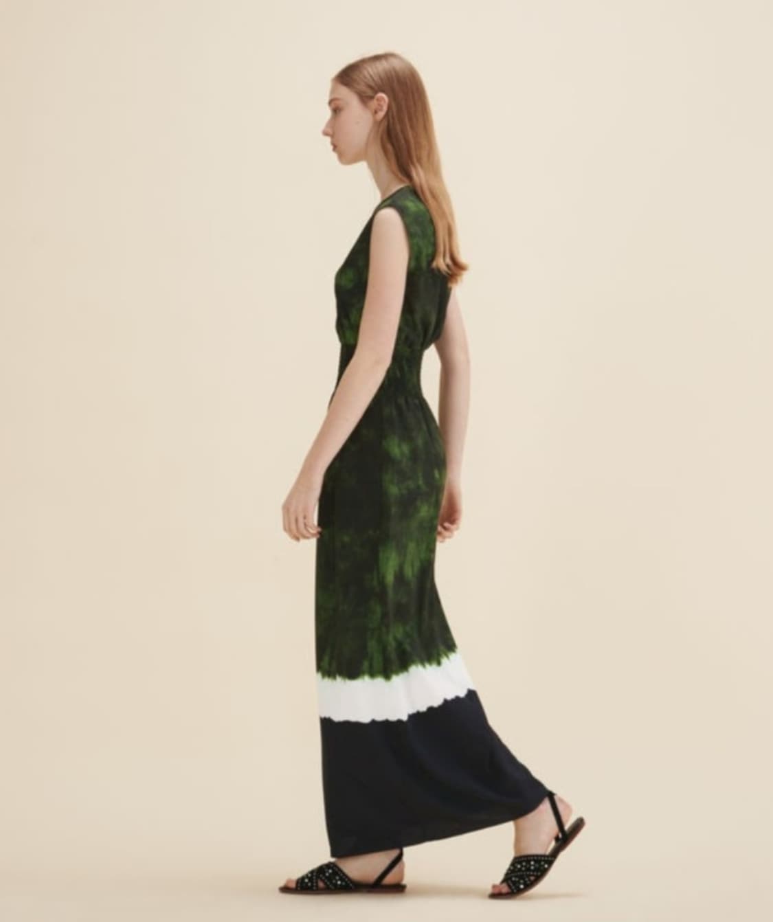 마쥬 슬리브리스 스모킹밴드 맥시롱원피스 1사이즈 상품이미지3