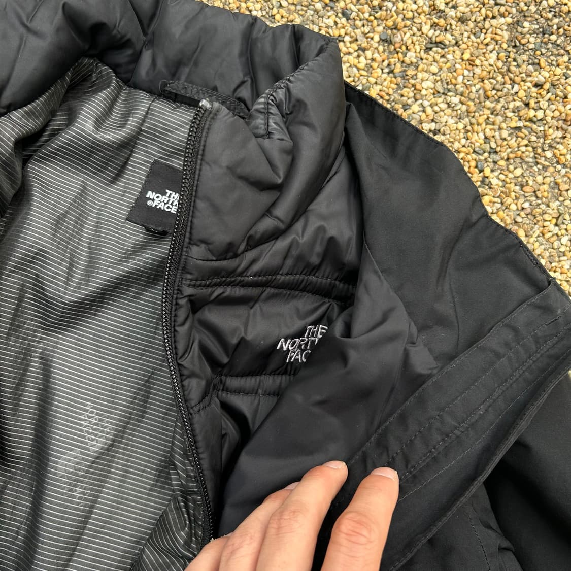 노스페이스(THE NORTH FACE)집업 바람막이 탈부착 패딩 자켓 상품이미지5