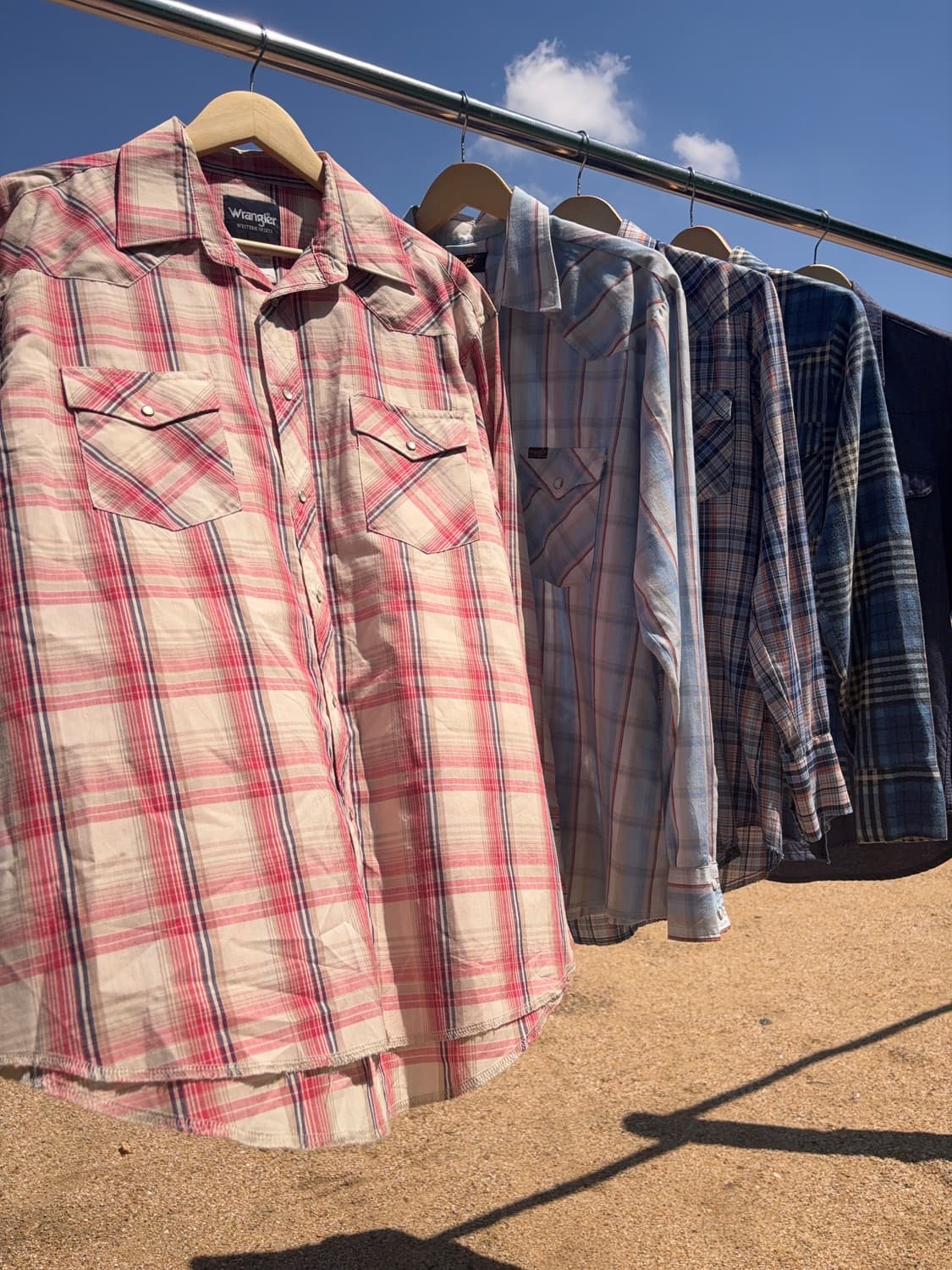 Wrangler Classic Western Plaid Shirt 상품이미지2