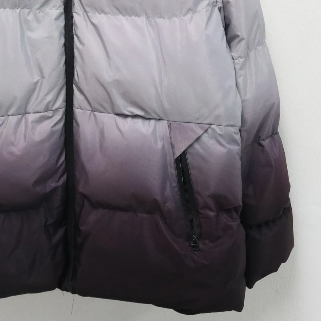 퍼플 그라데이션 패딩 61288 상품이미지4