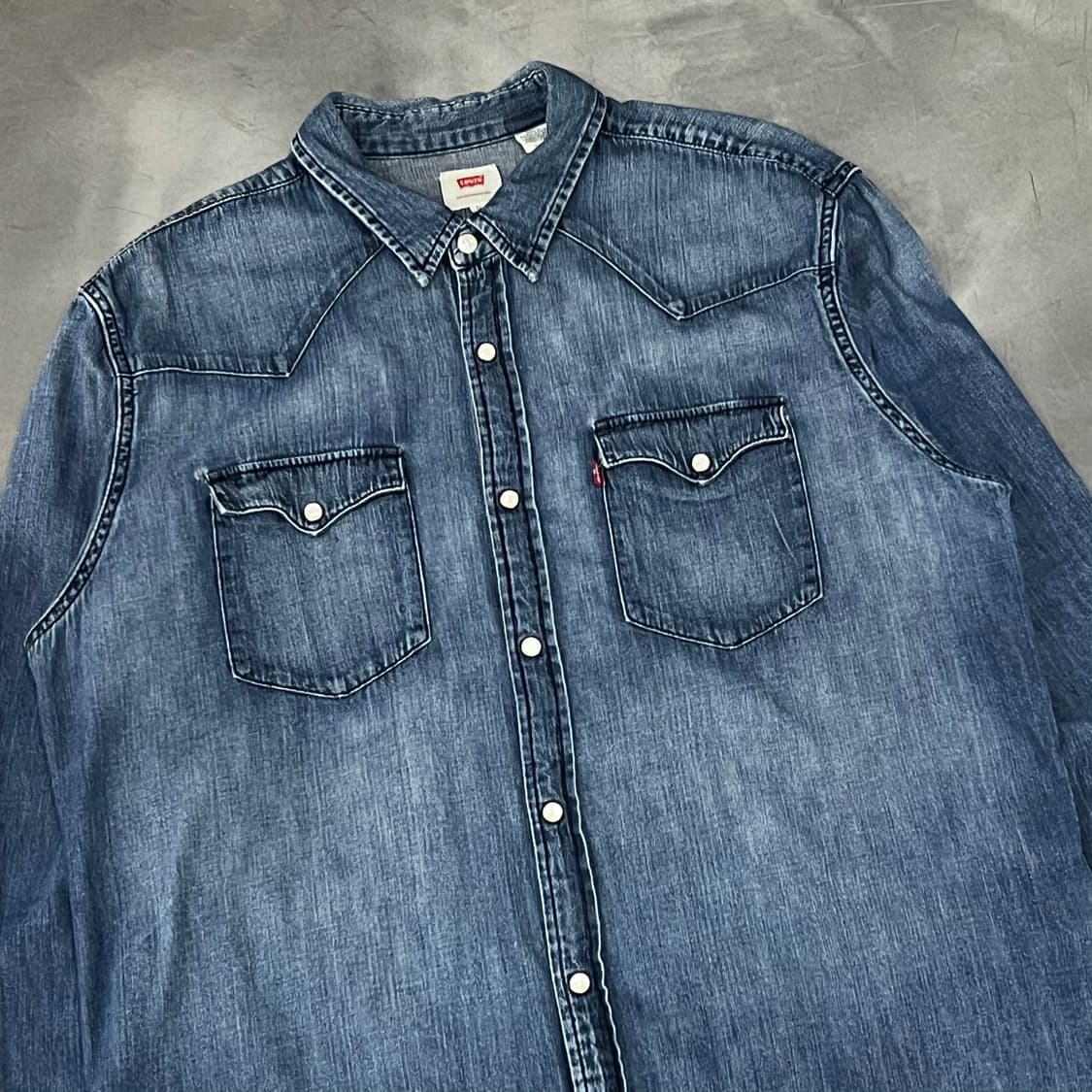  리바이스 웨스턴 데님 셔츠 y15939 상품이미지3