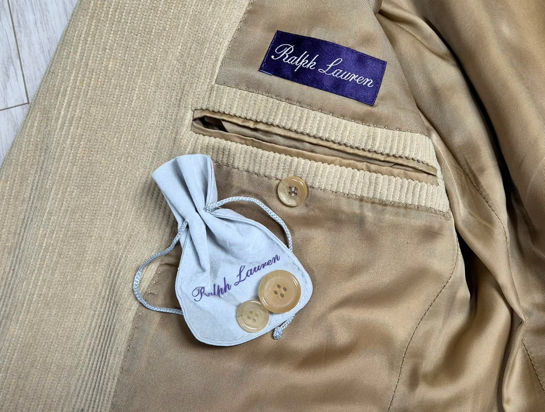 랄프로렌 퍼플라벨 코듀로이 블레이저 자켓 올드머니 상품이미지5