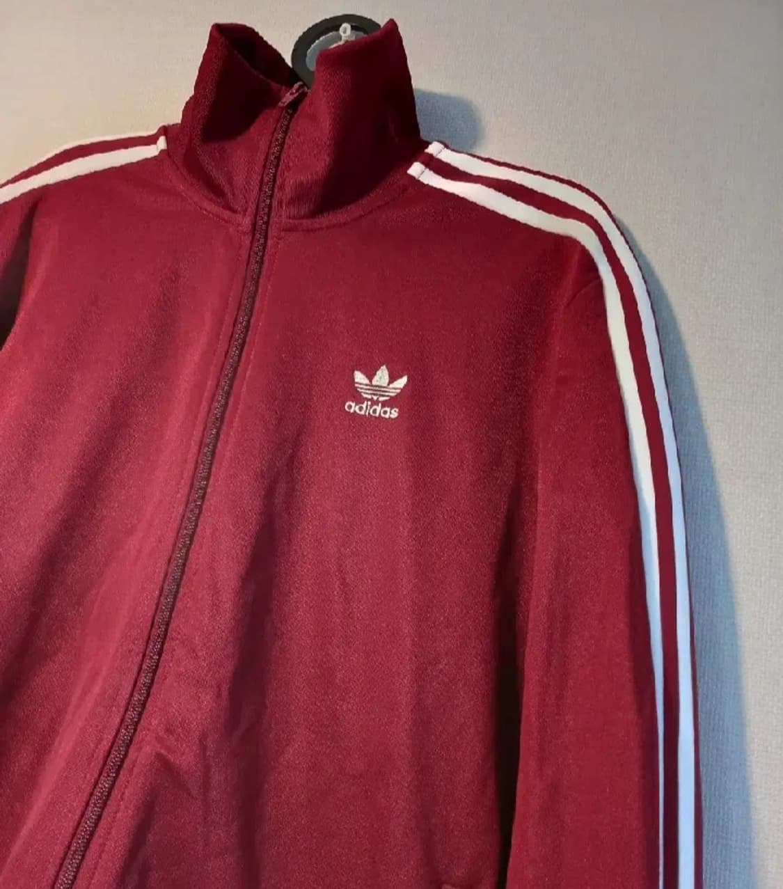 아디다스 베켄바우어 버건디 트랙탑 저지 져지집업 100/L 상품이미지2