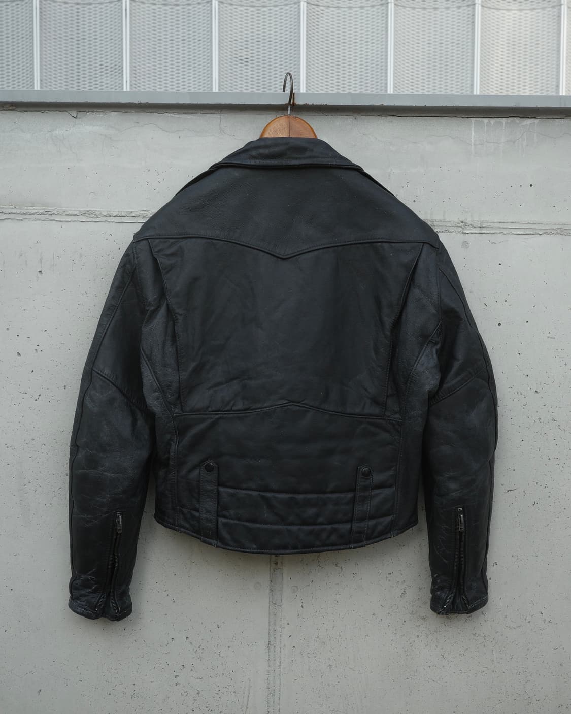 70‘s 테일러레더웨어 뉴올리언스 폴리스맨 패트롤 레더 자켓 상품이미지7