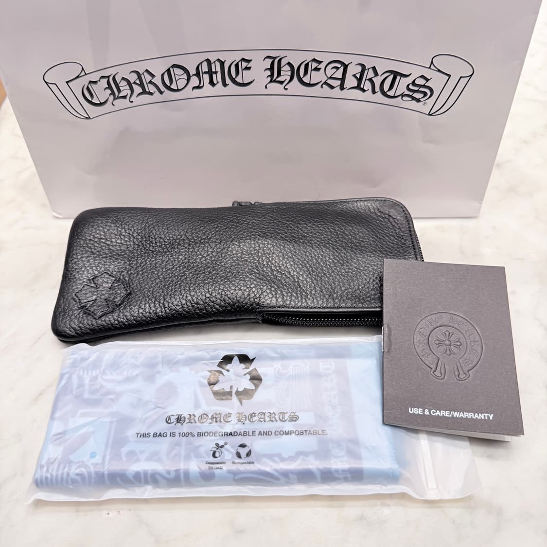 (새상품급) 크롬하츠 배긴스 A 블랙 실버 상품이미지6