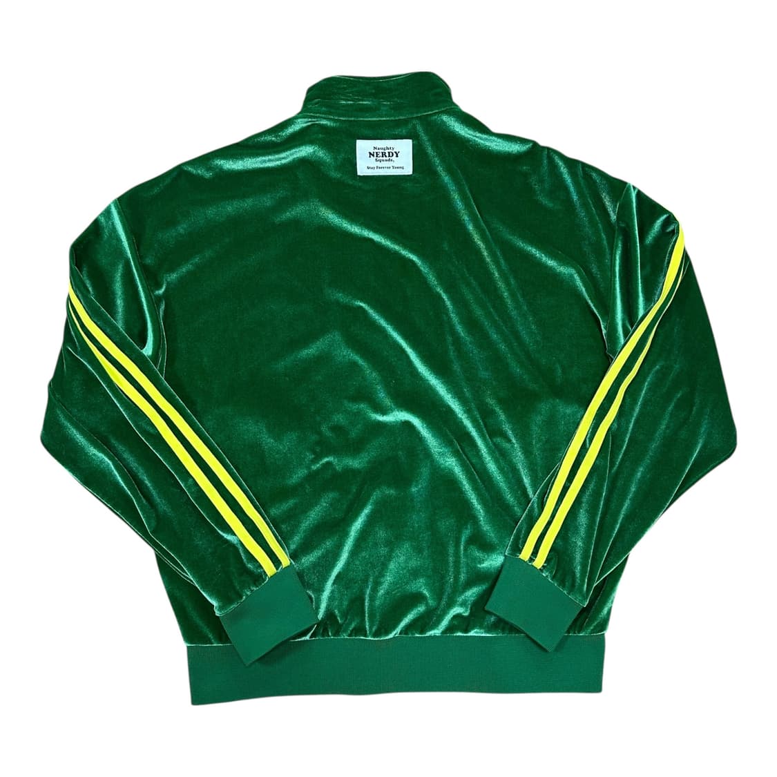 ✨ (세트) 널디 그린 벨벳 트랙탑 져지 트레이닝 세트 상품이미지3