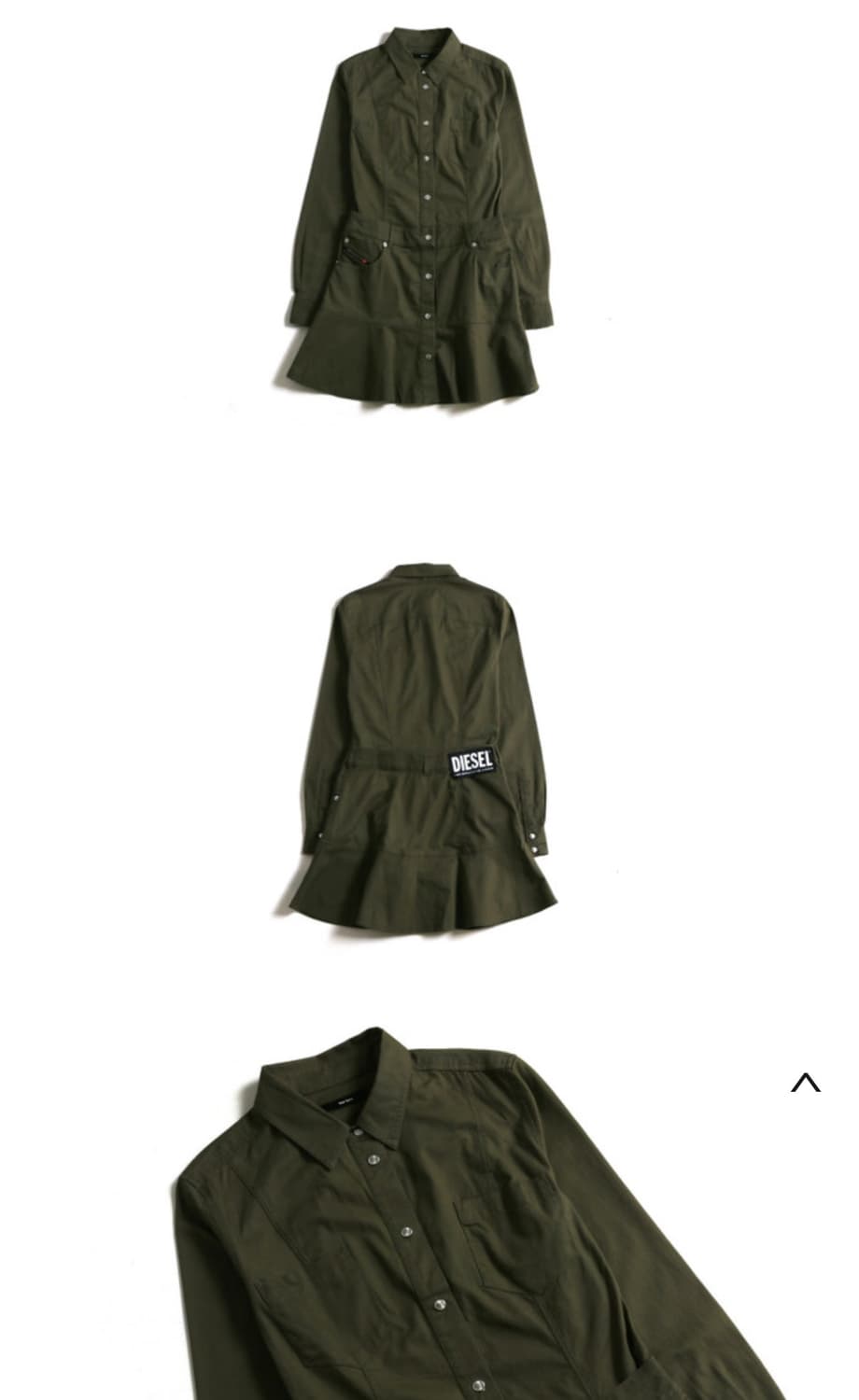 Diesel 디젤 밀리터리 원피스 자켓 상품이미지2