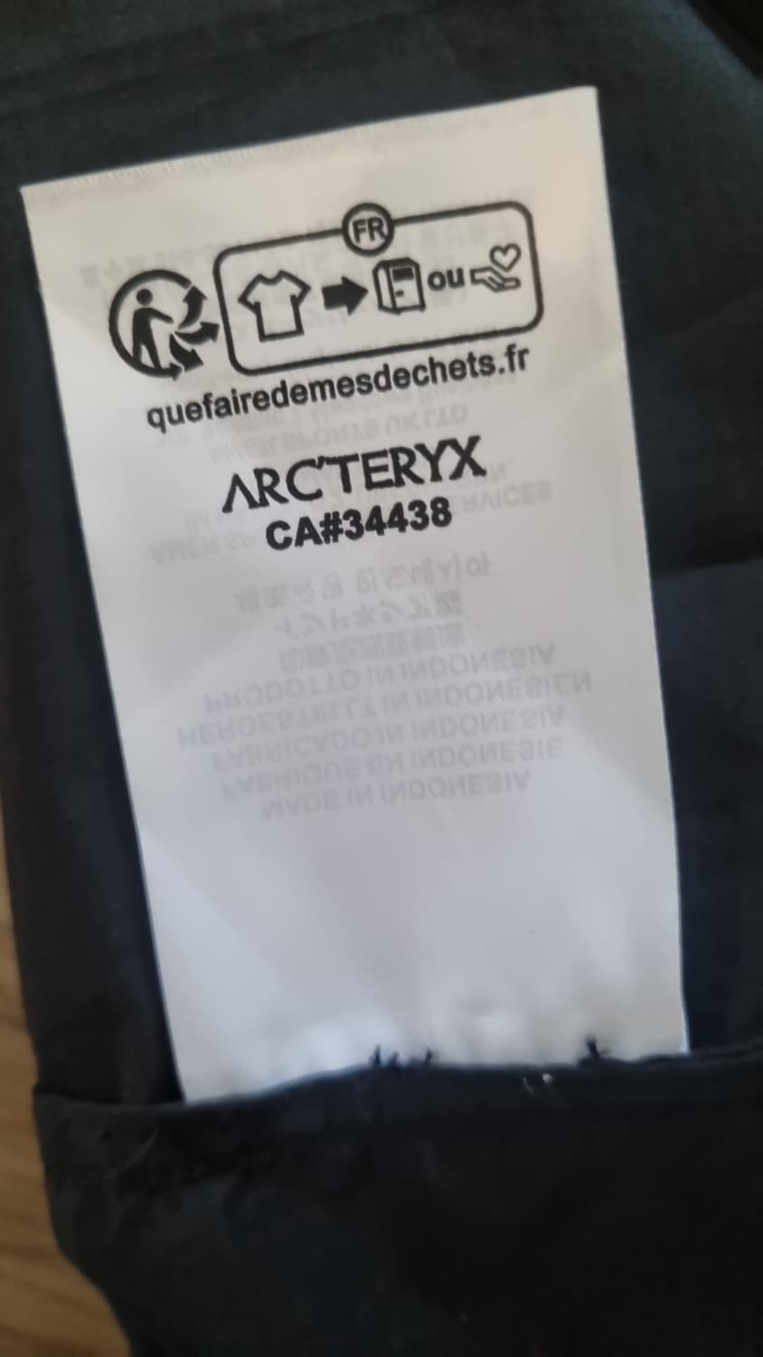 특가)아크테릭스 스쿼미시 후디블랙.   S/ M 상품이미지5