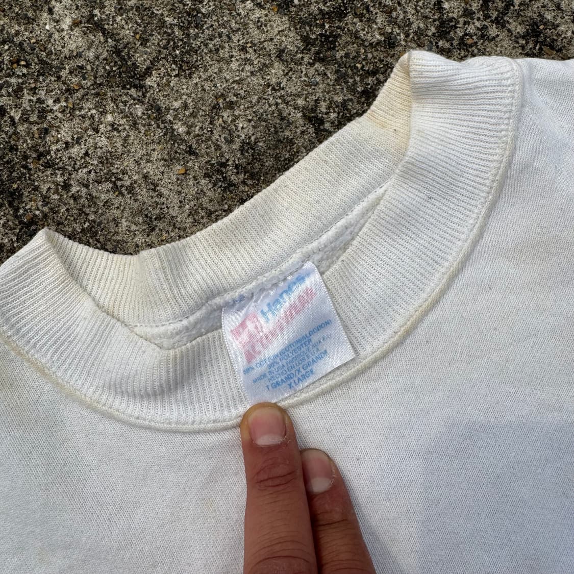 [XL] 90s Hanes 프린팅 스웻셔츠 상품이미지8