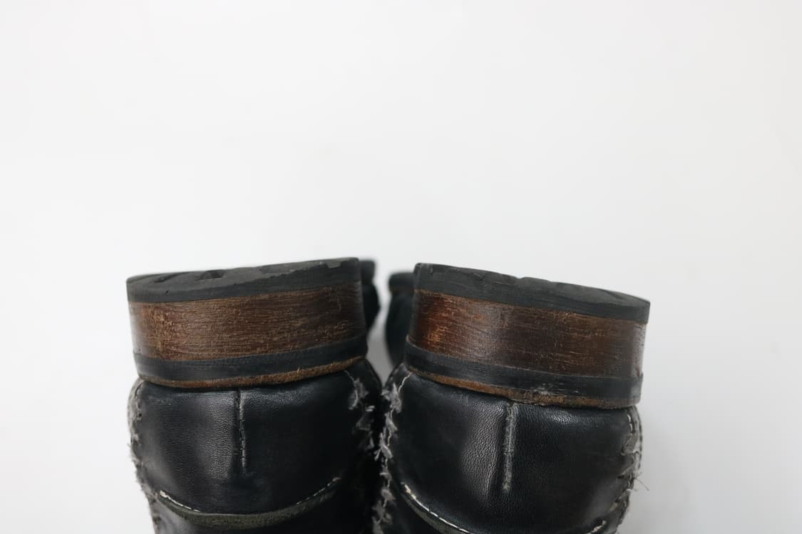 훕데두 레더 주름 더비 슈즈 상품이미지8