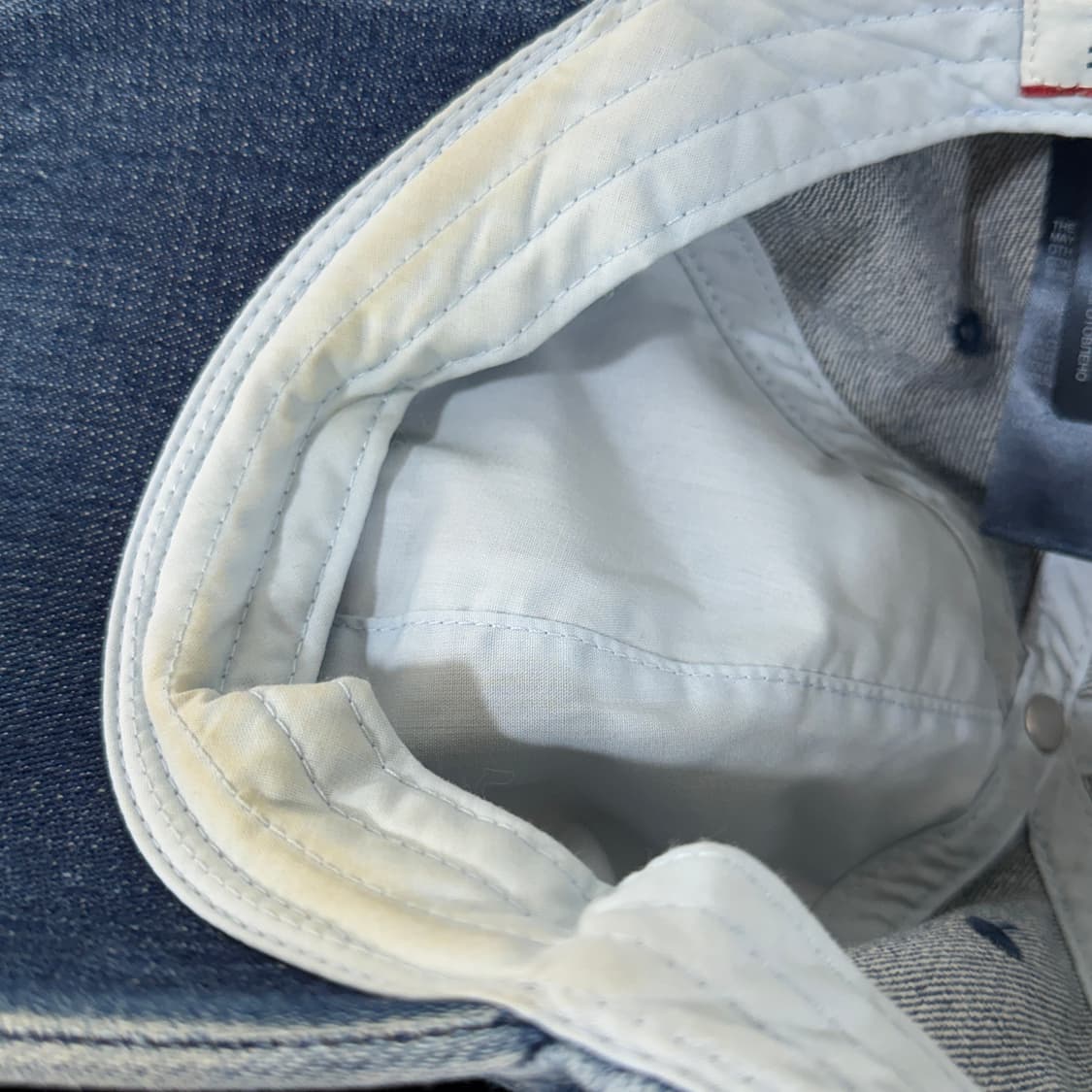 타미힐피거 데님 볼캡 모자 상품이미지2