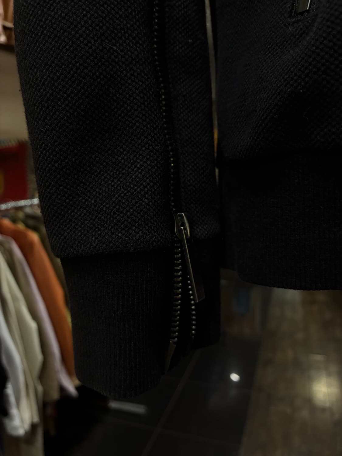 Emporio Armani  엠포리오 아르마니 비대칭 랩 지퍼 후드집업 상품이미지2