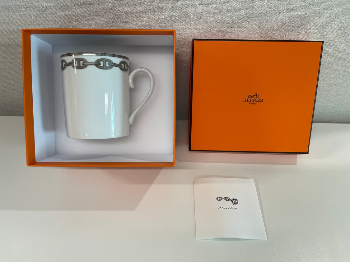 에르메스 샹달 플래티넘 머그컵 1P 세트 HERMES 상품이미지5