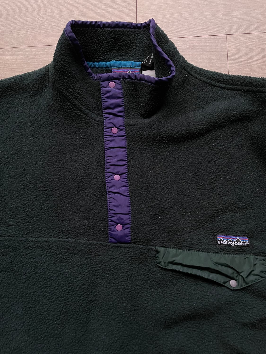 90s 파타고니아 신칠라 그린 퍼플 rare patagonia 상품이미지4