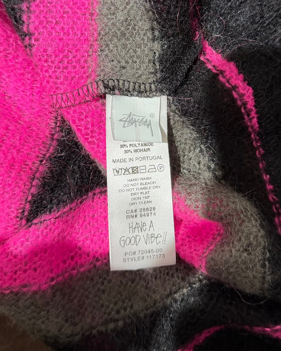 스투시 스트라이프 스웨터 베스트  상품이미지8