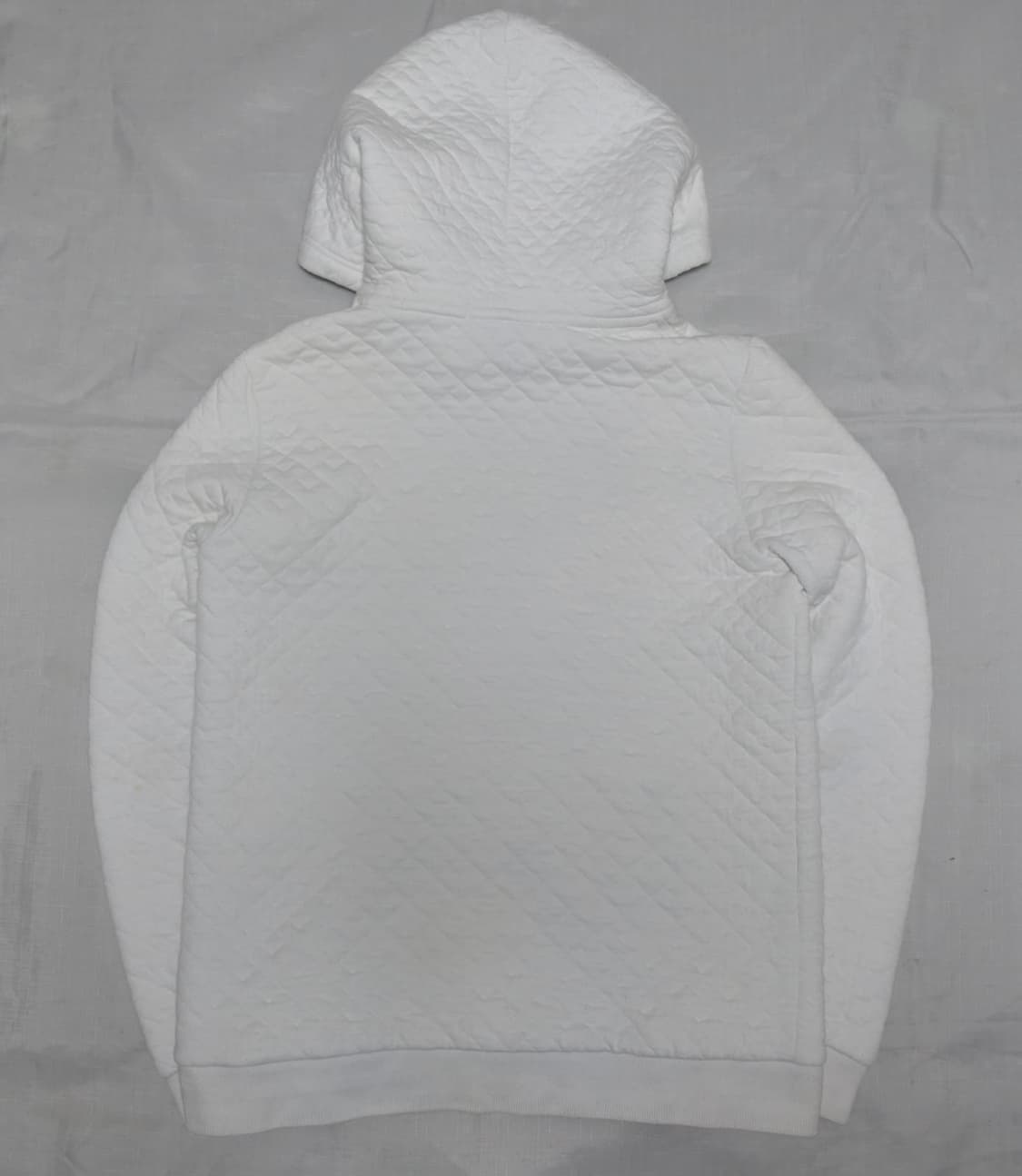 라코스테 퀼팅 후드티 화이트 90 상품이미지3