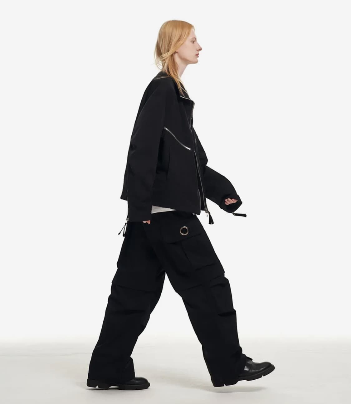 에드오프 아일렛 포켓 카고 와이드 팬츠 상품이미지7