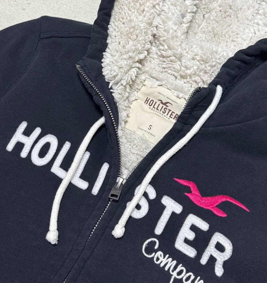 홀리스터 네이비 후드집업 상품이미지4