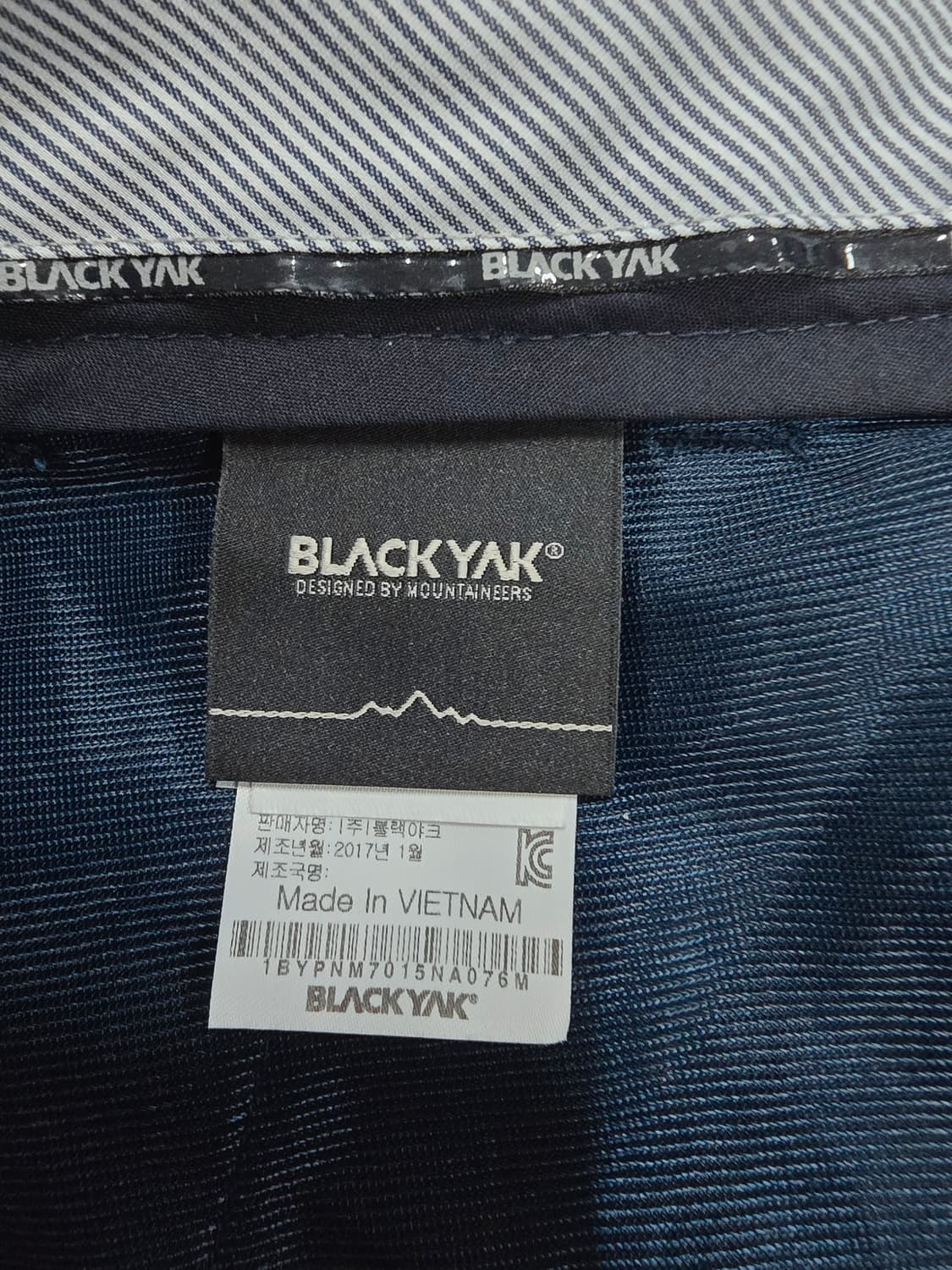 블랙야크 네이비 남성 면혼방바지 상품이미지8