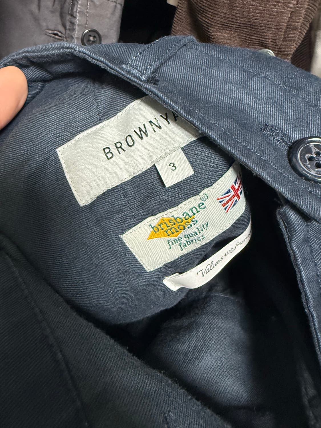 브라운야드 에센셜 치노 팬츠 네이비 상품이미지2