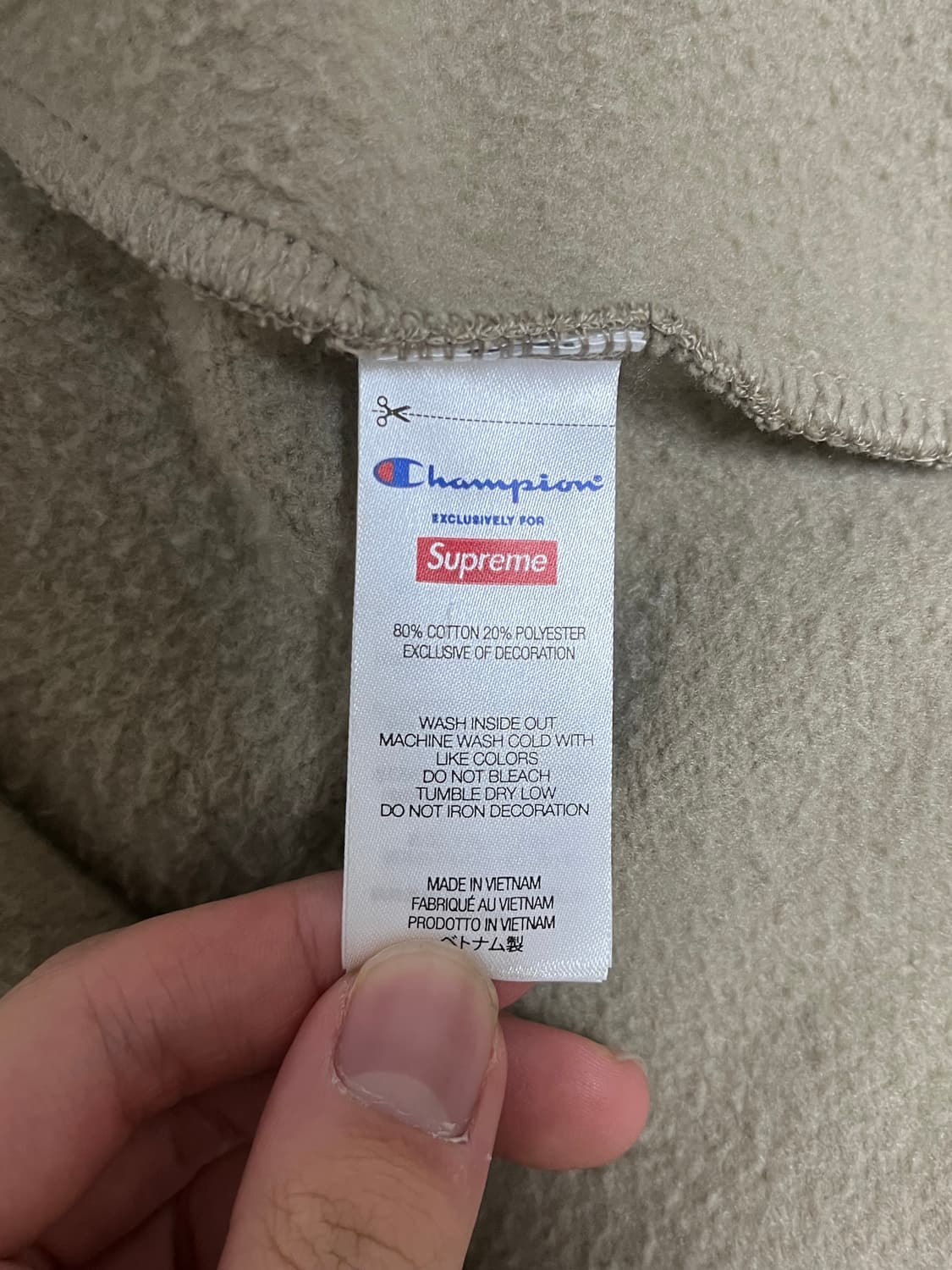 슈프림 챔피온 후드집업 상품이미지6