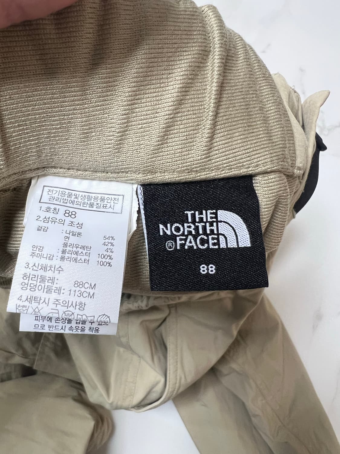 [88] 노스페이스 카고 웜 팬츠 베이지 상품이미지8