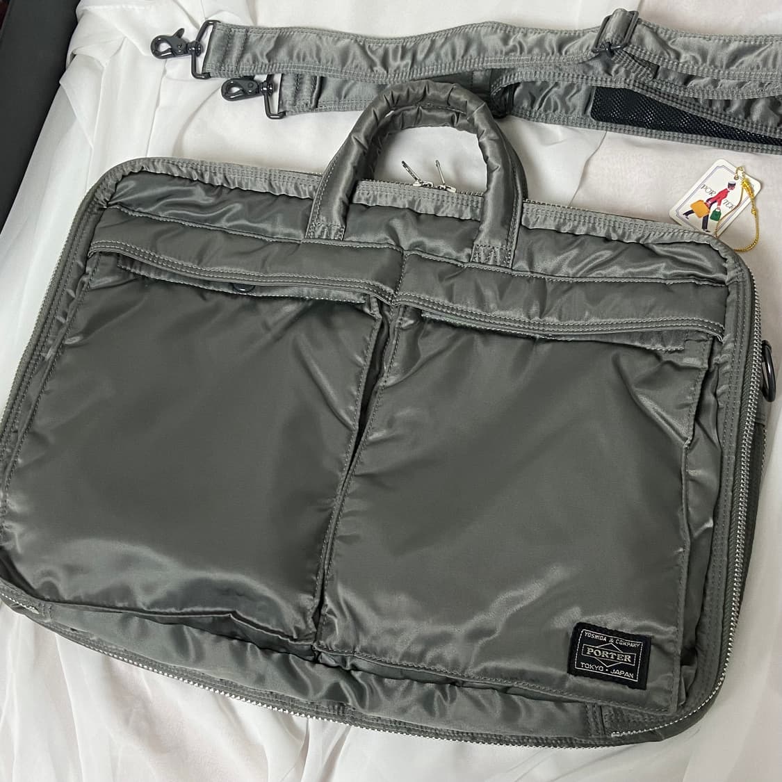 미사용)PORTER 탱커 2WAY 브리프케이스(전면개폐형) 상품이미지1
