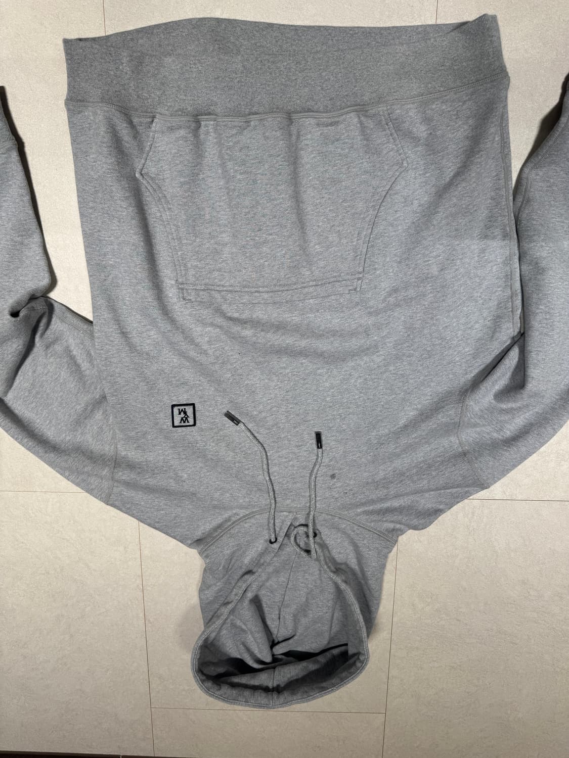 우영미 후드 회색 50 상품이미지2