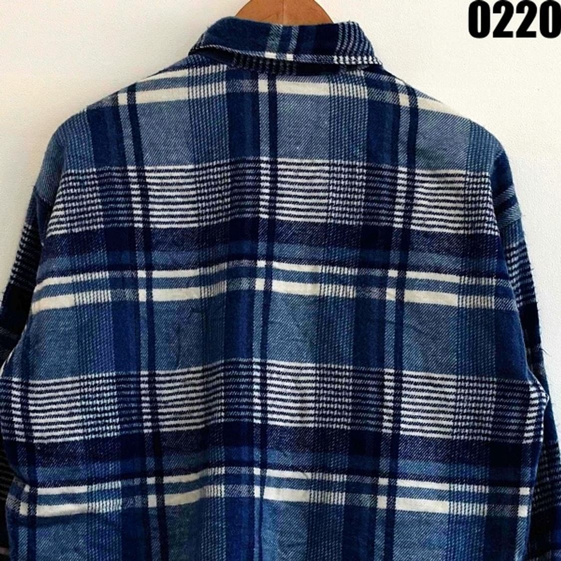  빈티지 아메리칸베이직 셔츠 남방 자켓 M 0220  상품이미지8