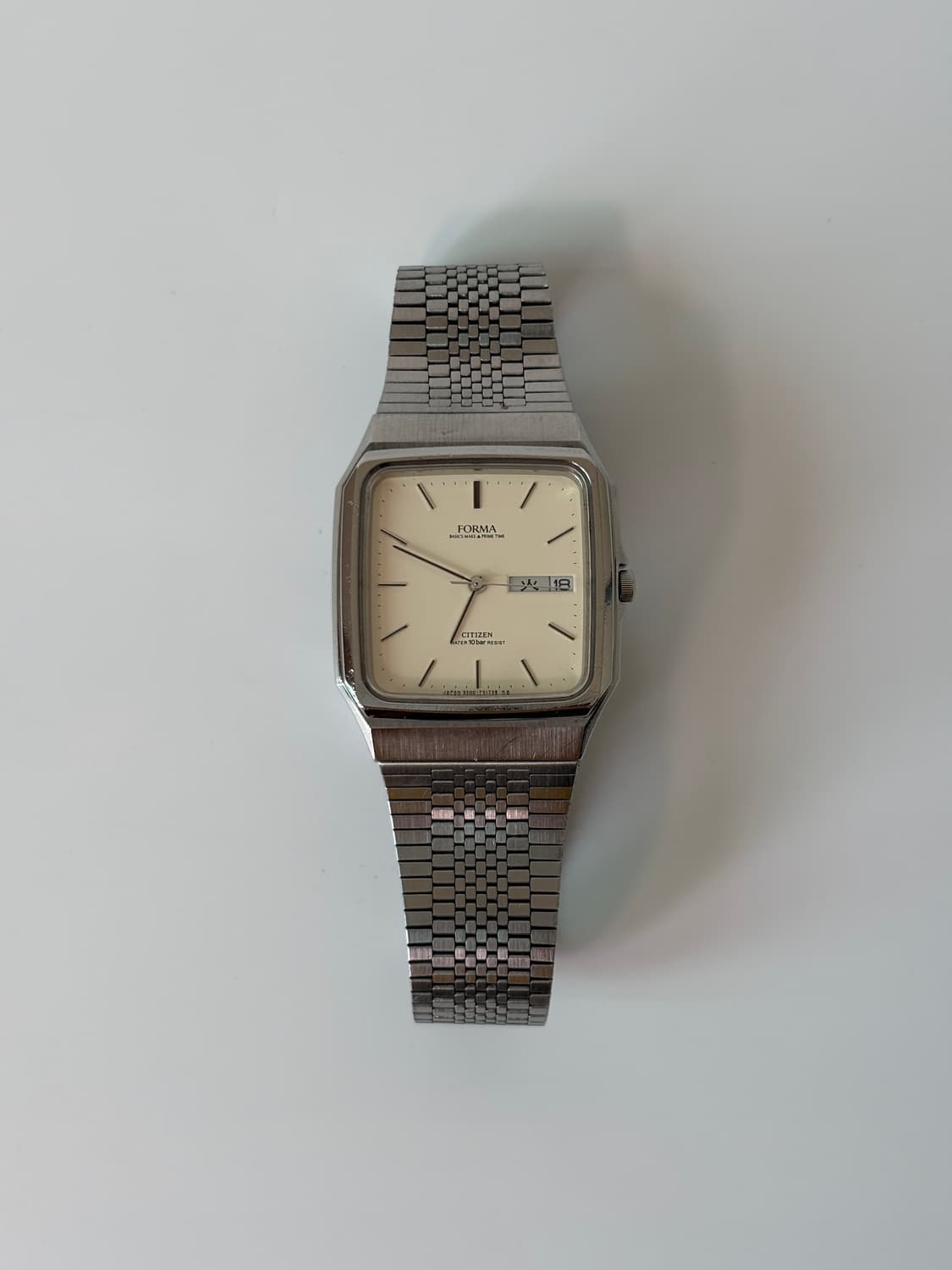 1990s Forma Cream Dial Square Quartz 상품이미지1