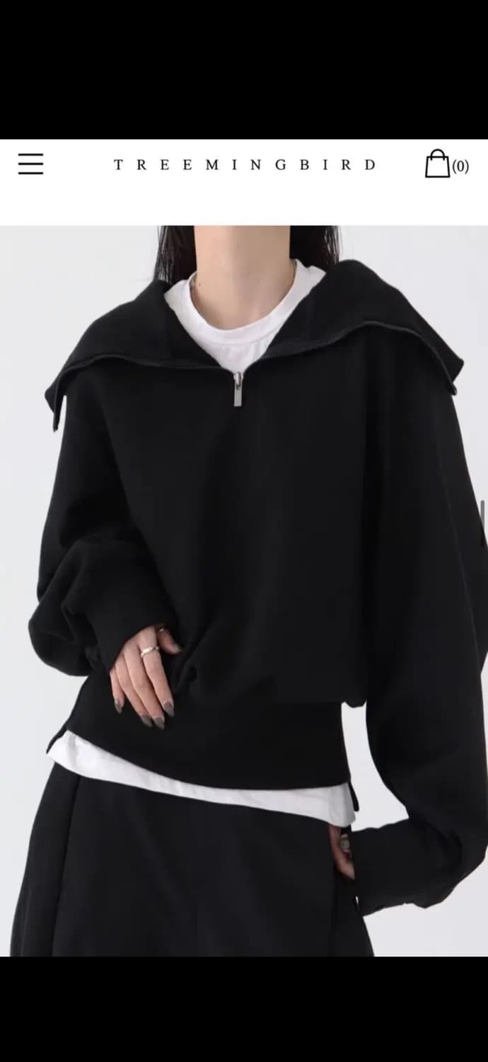 트리밍버드 믹스드 트레이닝 셋업 집업 상품이미지1