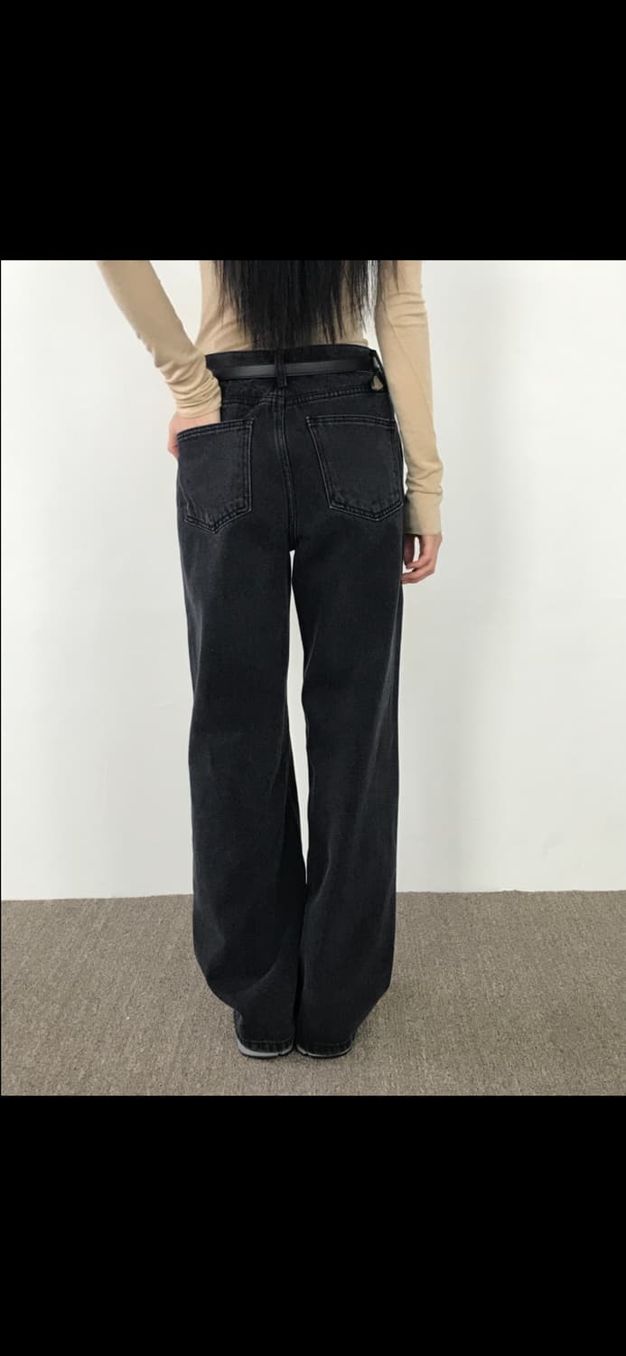 모흐 mohhe 흑청 데이즈 데님 상품이미지2