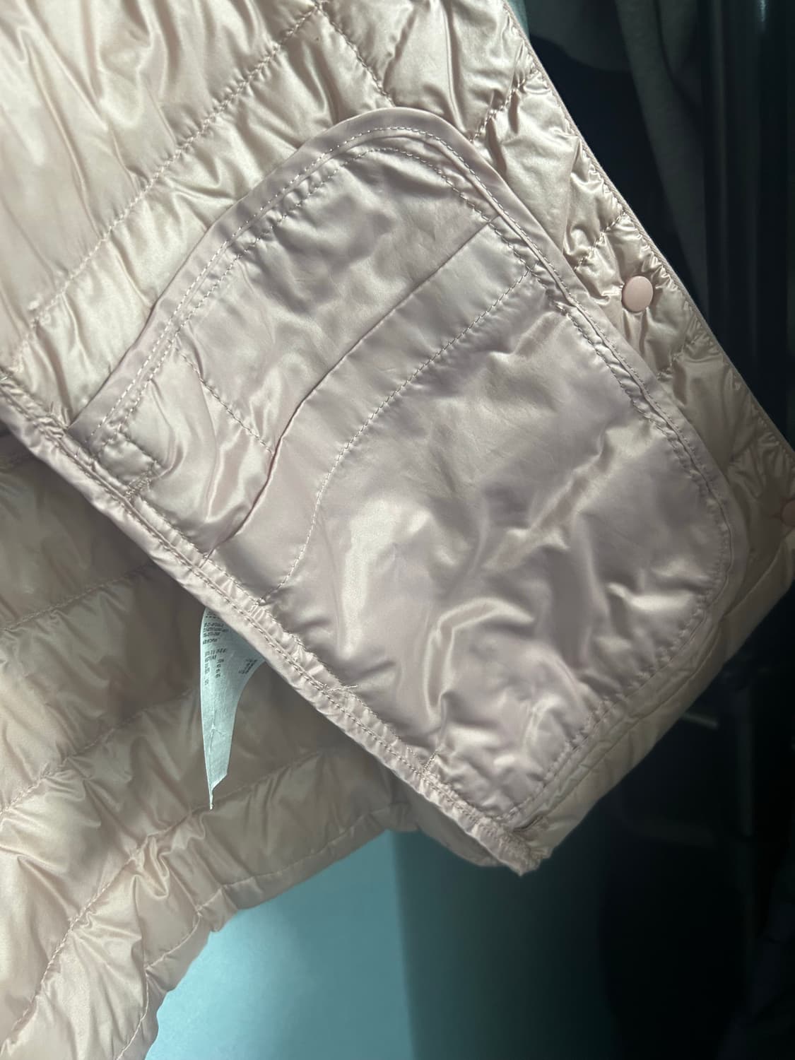 유니클로 핑크 경량패딩 상품이미지5