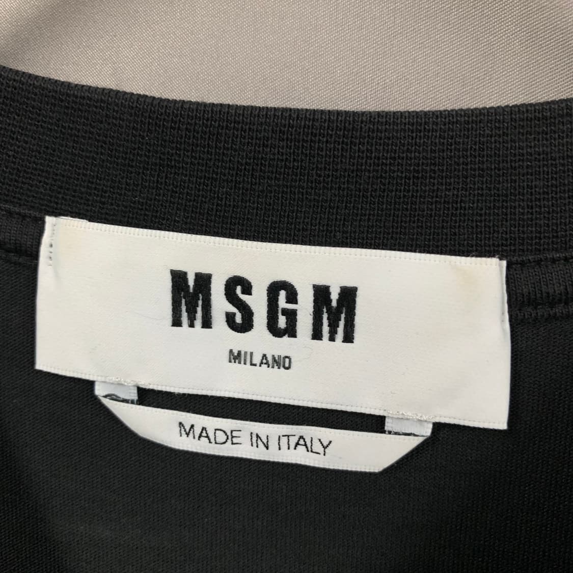 S MSGM 로고 프린팅 오버핏 반팔티 상품이미지4