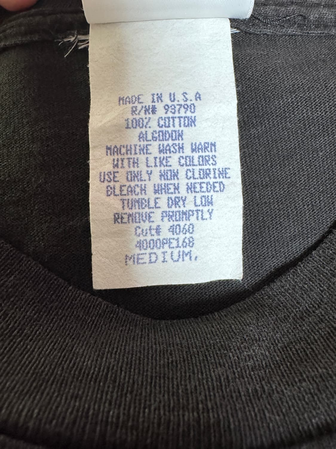 빈티지 90s 피너츠 스누피 우드스탁 그래픽 티셔츠 M 상품이미지5