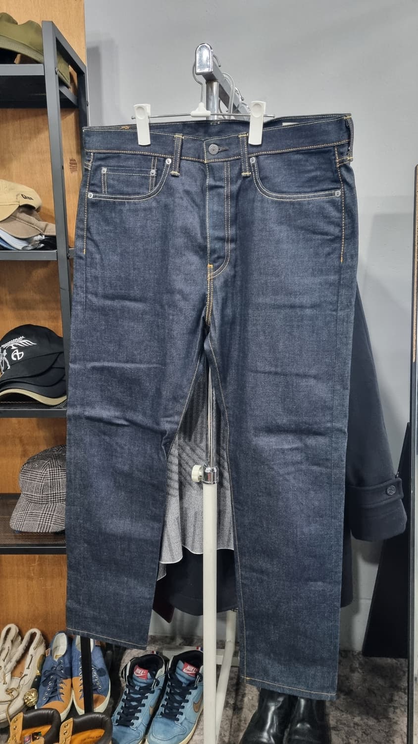 levis 522 콘밀데님 셀비지라인 진청 데님팬츠 35size 상품이미지1