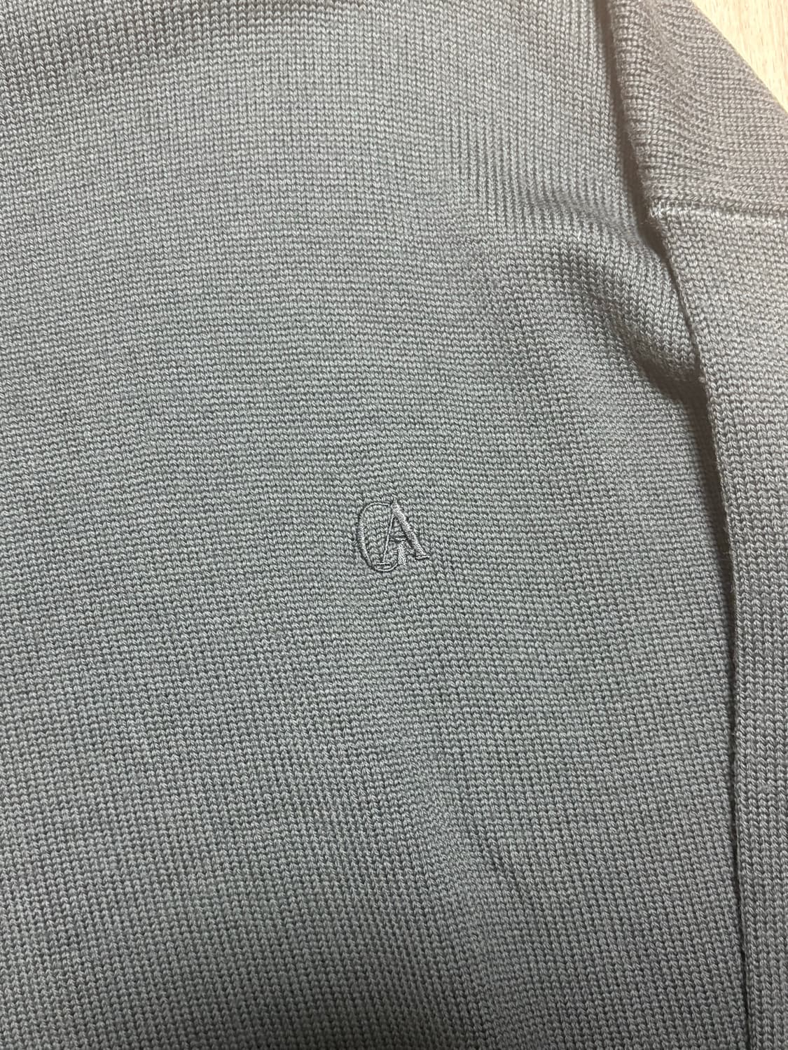 90s Giorgio Armani knit made in Italy 차콜 상품이미지6