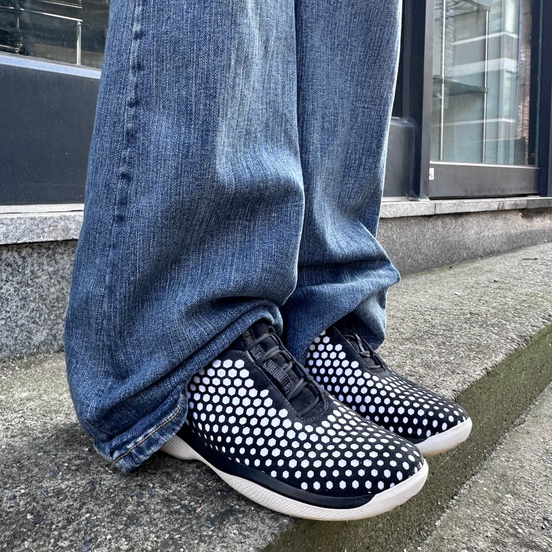 00s 빈티지 프라다 스포츠 스니커즈 상품이미지1