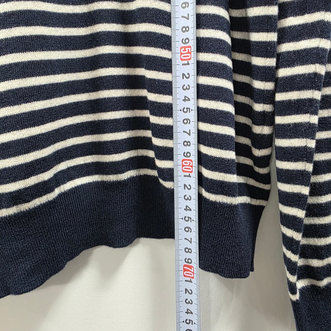 0092 Carhartt WIP 로비 스트라이프 램스울 니트 (L) 상품이미지4