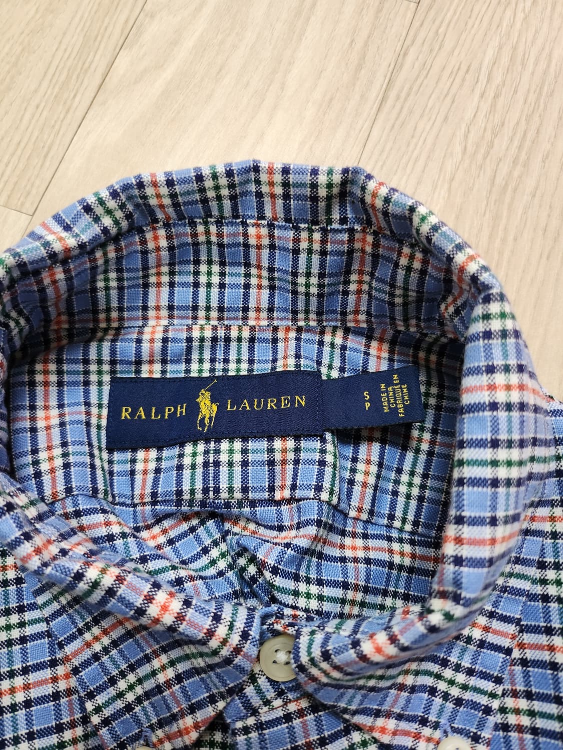 폴로랄프로렌 체크셔츠 (S 상품이미지8