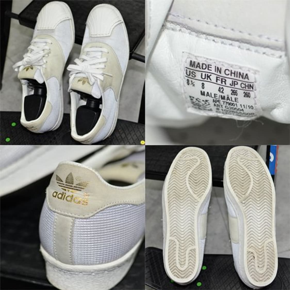 ADIDAS SuperStar Saddle DB(WHITE) 상품이미지4