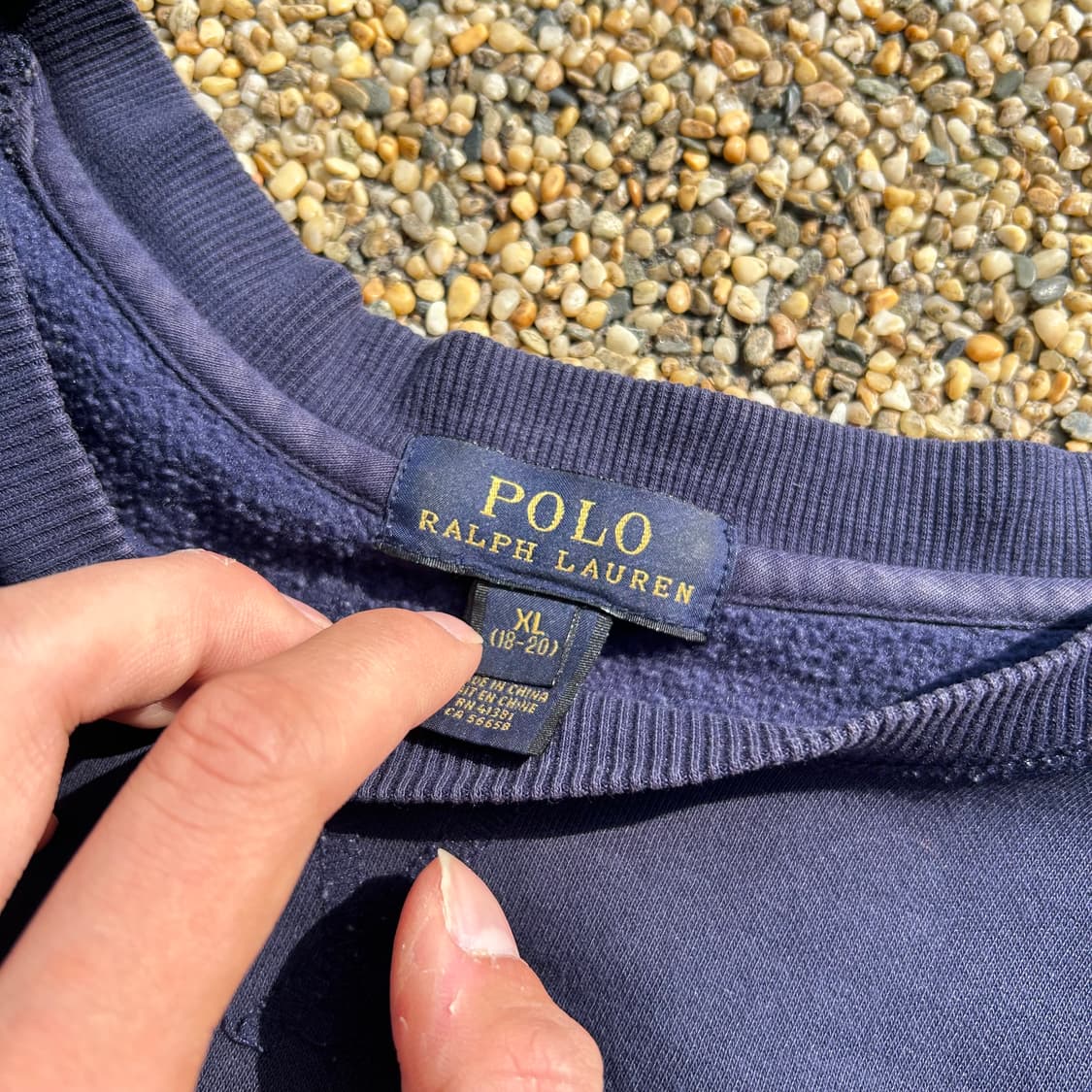 폴로(POLO RalphLauren)네이비 맨투맨 상품이미지4