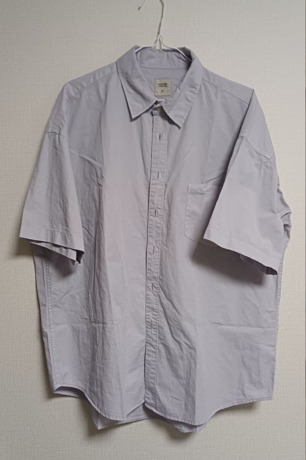어나더오피스 Huge Garment Shirt Dove Gray 컬러 0 상품이미지1