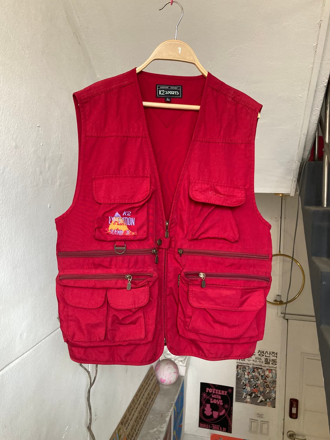 K2 멀티 포켓 베스트 조끼 상품이미지1