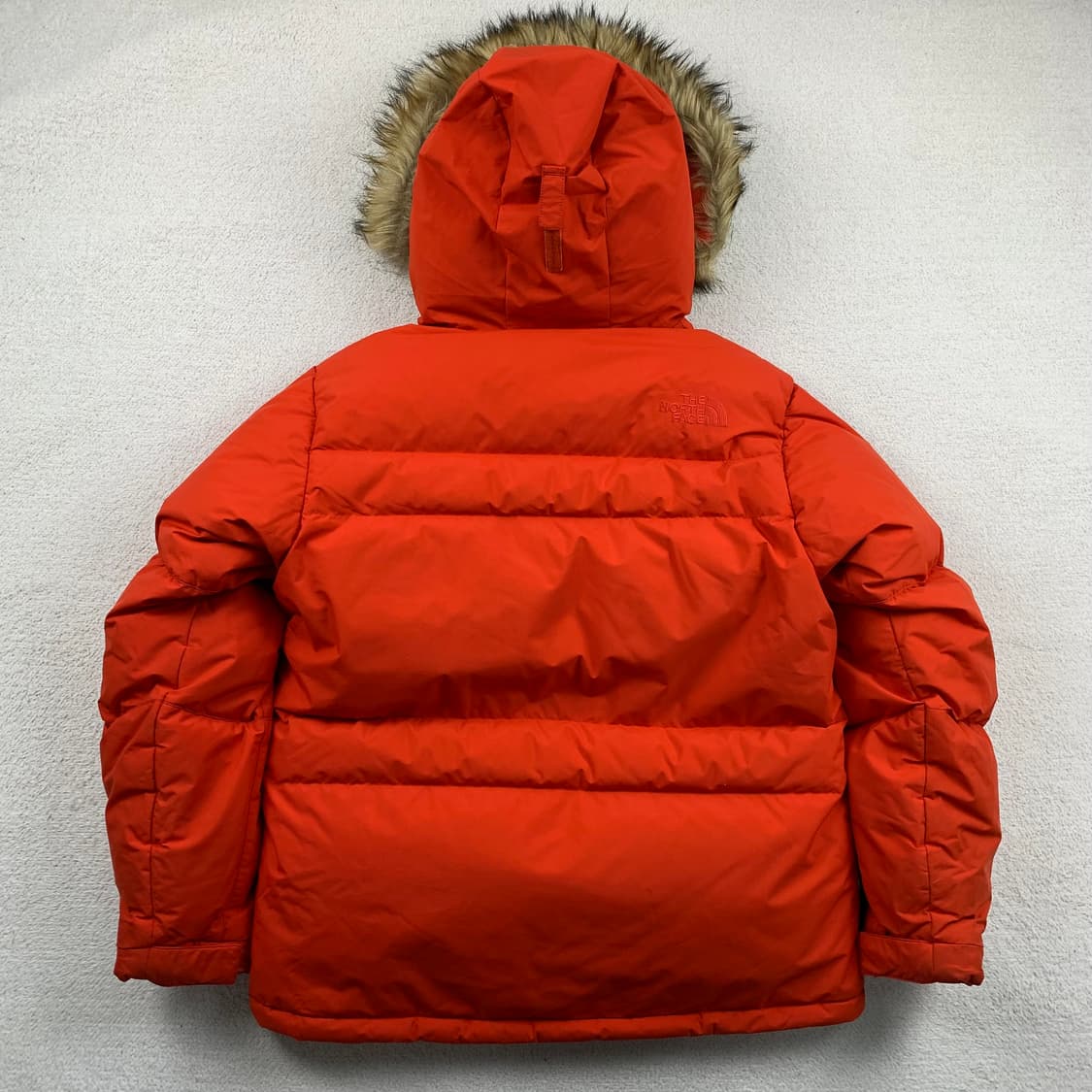 노스페이스 하이벤트 맥머도 구스다운 패딩 파카 오렌지 상품이미지2