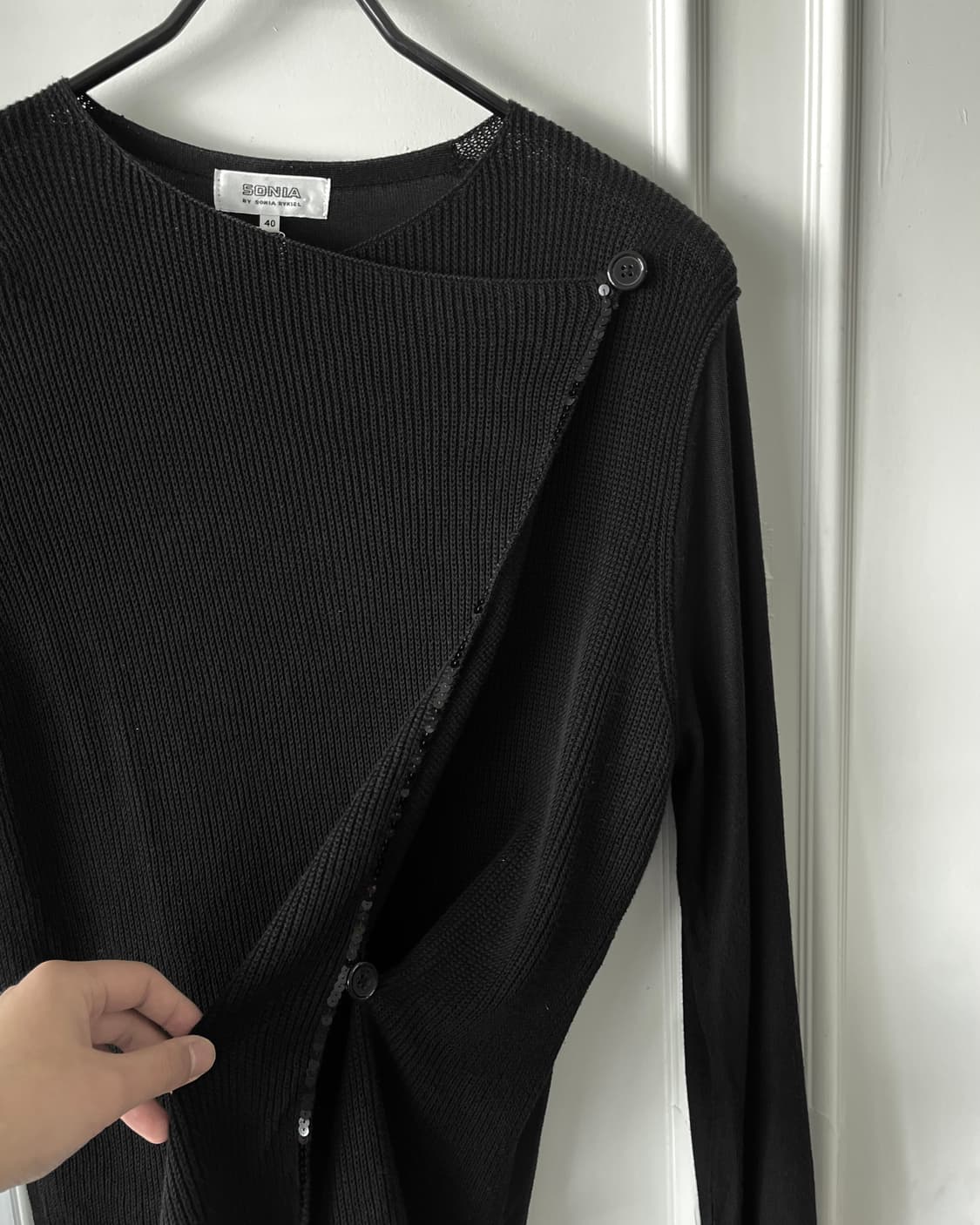 Sonia Rykiel Golgi Knit Wrap Cardigan 상품이미지5