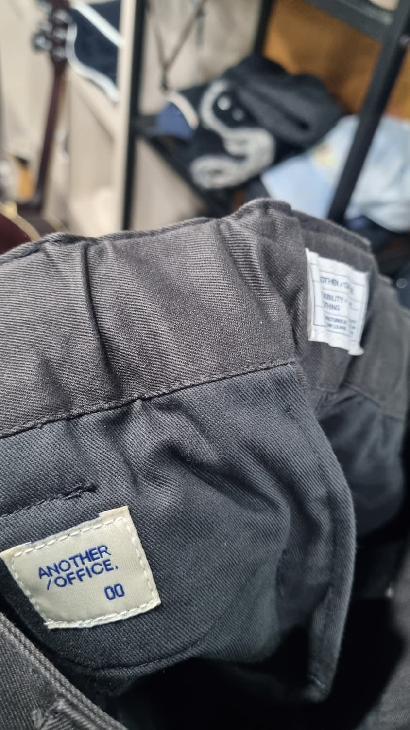 어나더 오피스) 00size (허리 29~30적당) 면바지 상품이미지2