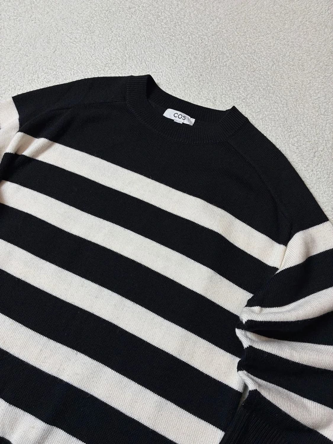 코스 COS 울 코튼 스트라이프 니트 PN7312 상품이미지2