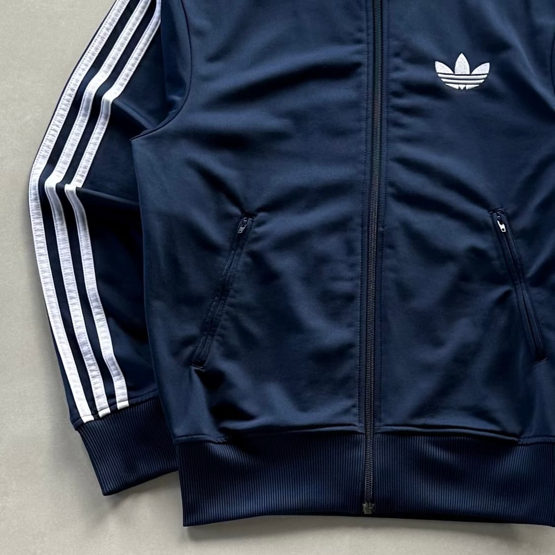[XS-S]아디다스 구형 파이어버드 네이비 트랙탑 져지 상품이미지3